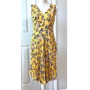**SOLD** Banana Republic yellow dress with flowers